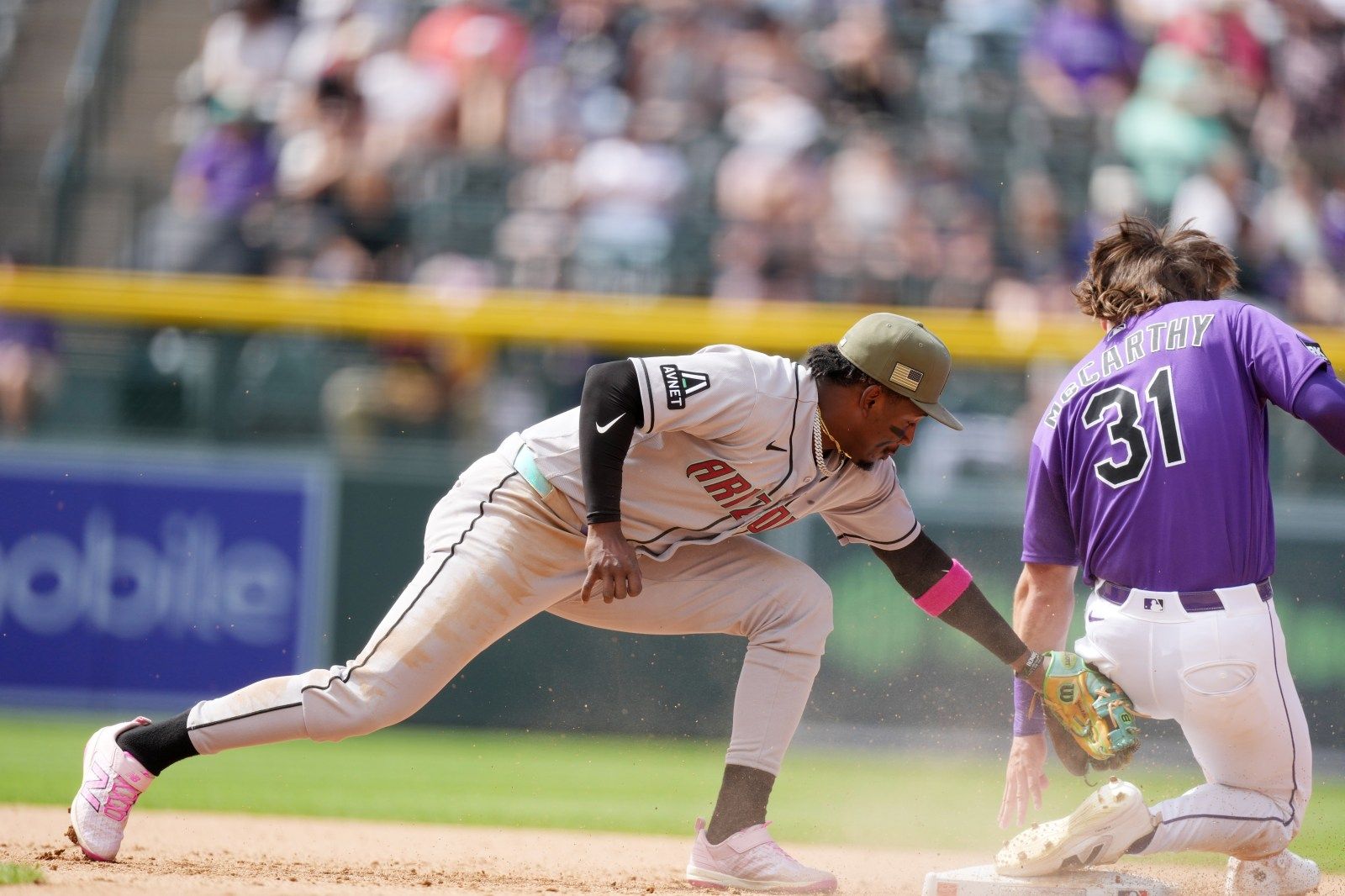 Jake McCarthy delivers against former team as Rockies top Diamondbacks 4-2