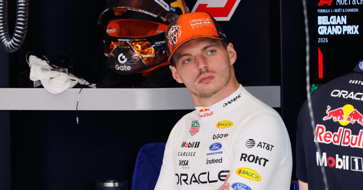Verstappen Puts Red Bull Atop Belgian GP FP1 Times, Hamilton Edges Close Behind